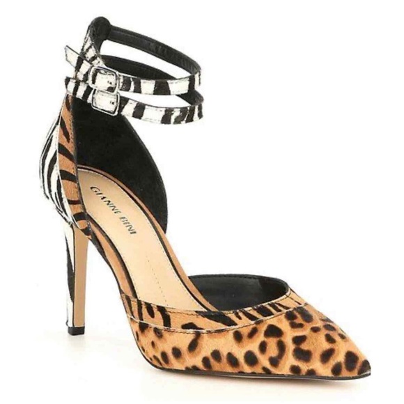 Gianni Bini Leapord/Zebra Heels - Picture 1 of 6